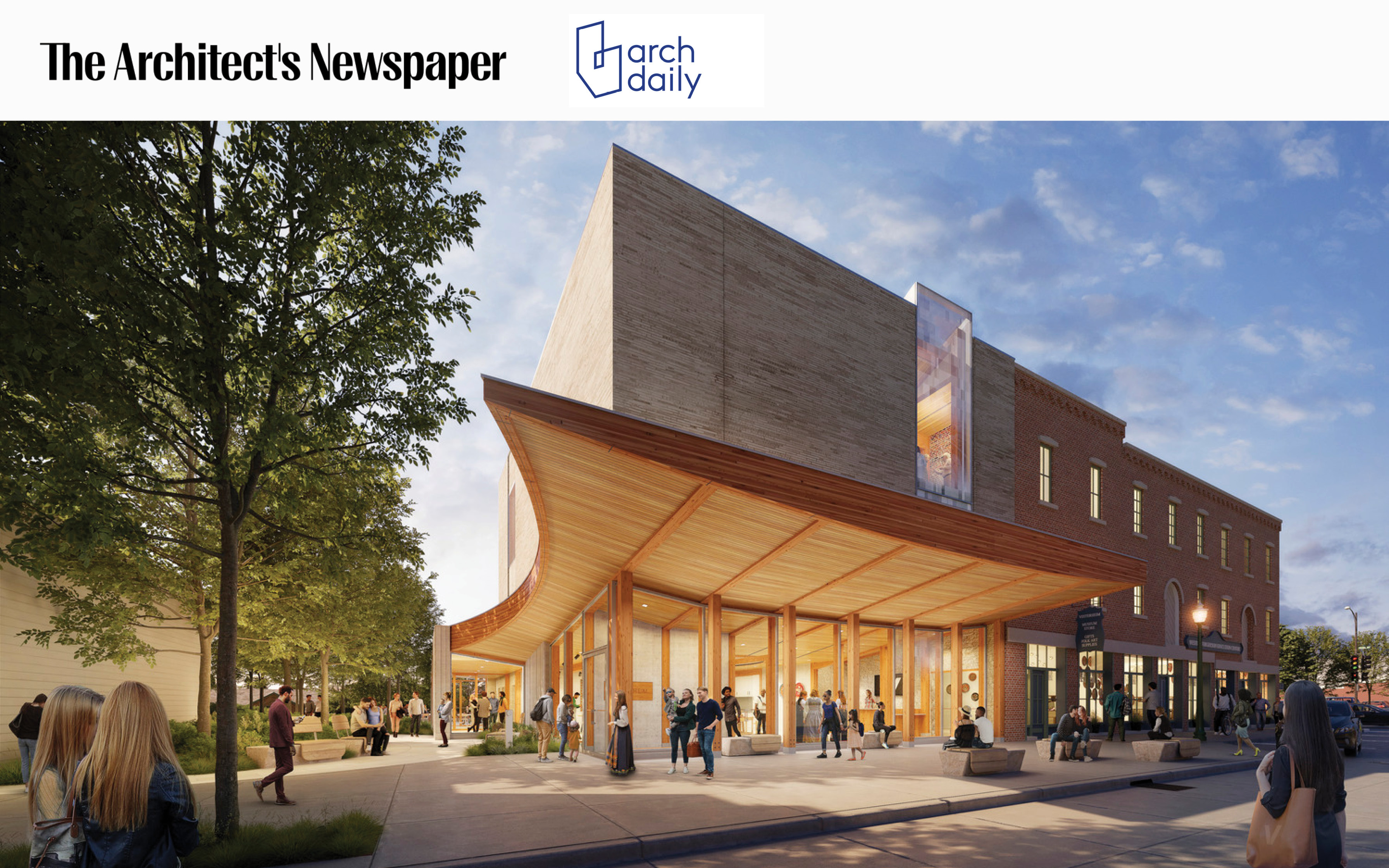 Vesterheim Norwegian-American Museum Featured in The Architect’s Newspaper and Arch Daily