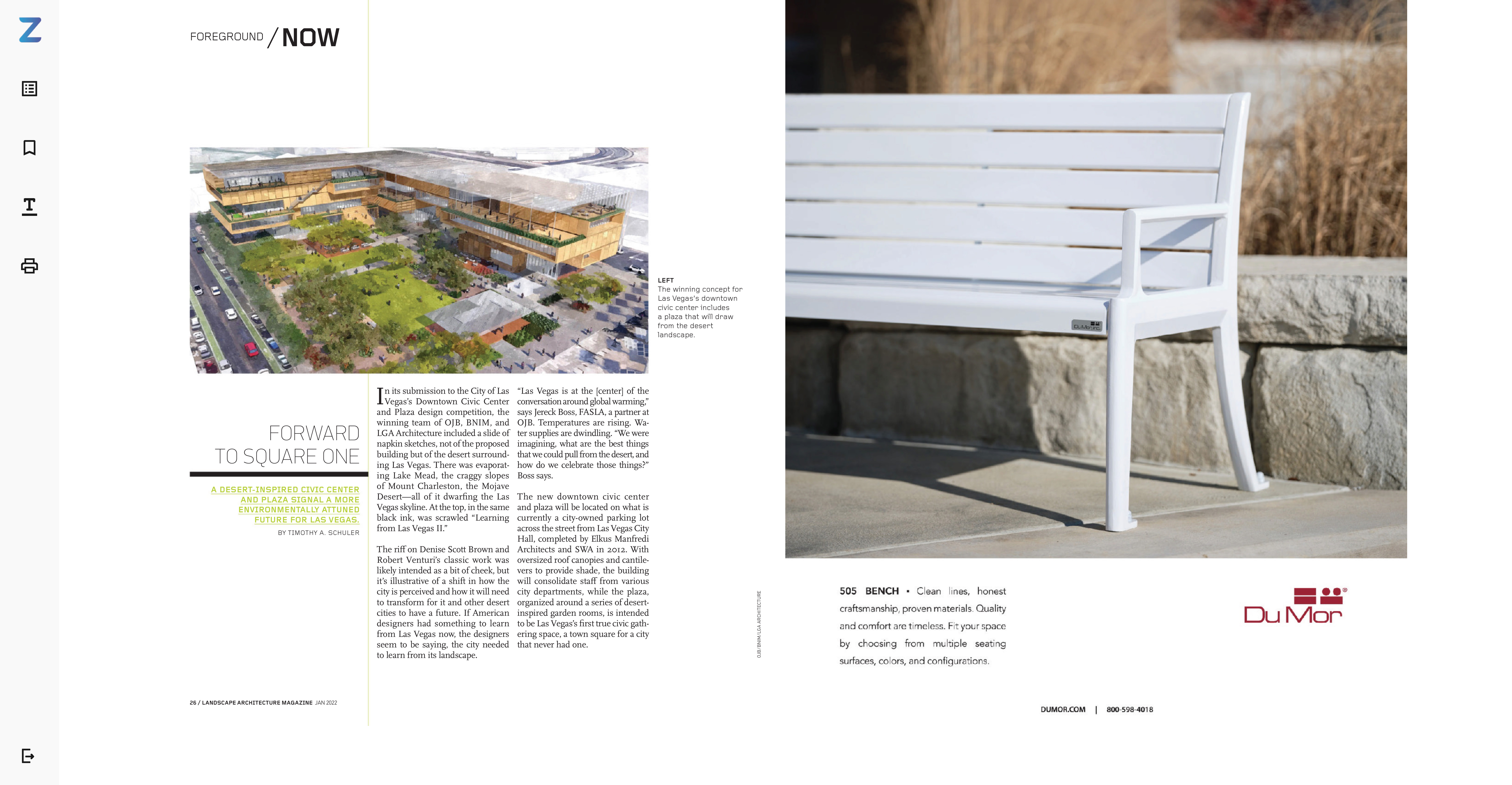 BNIM in Landscape Architecture Magazine