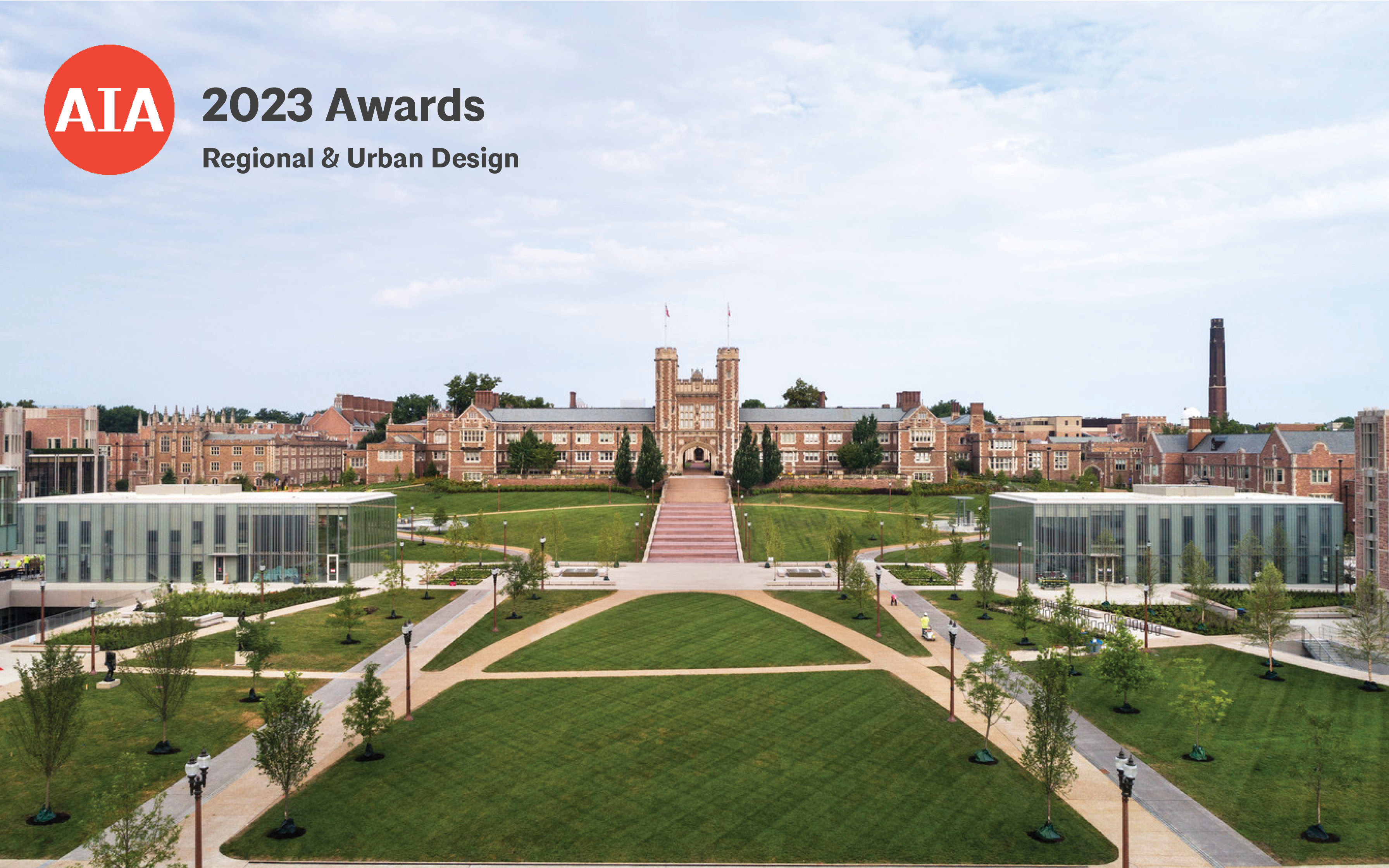WashU East End Transformation Recognized by AIA for Excellence in Regional and Urban Design