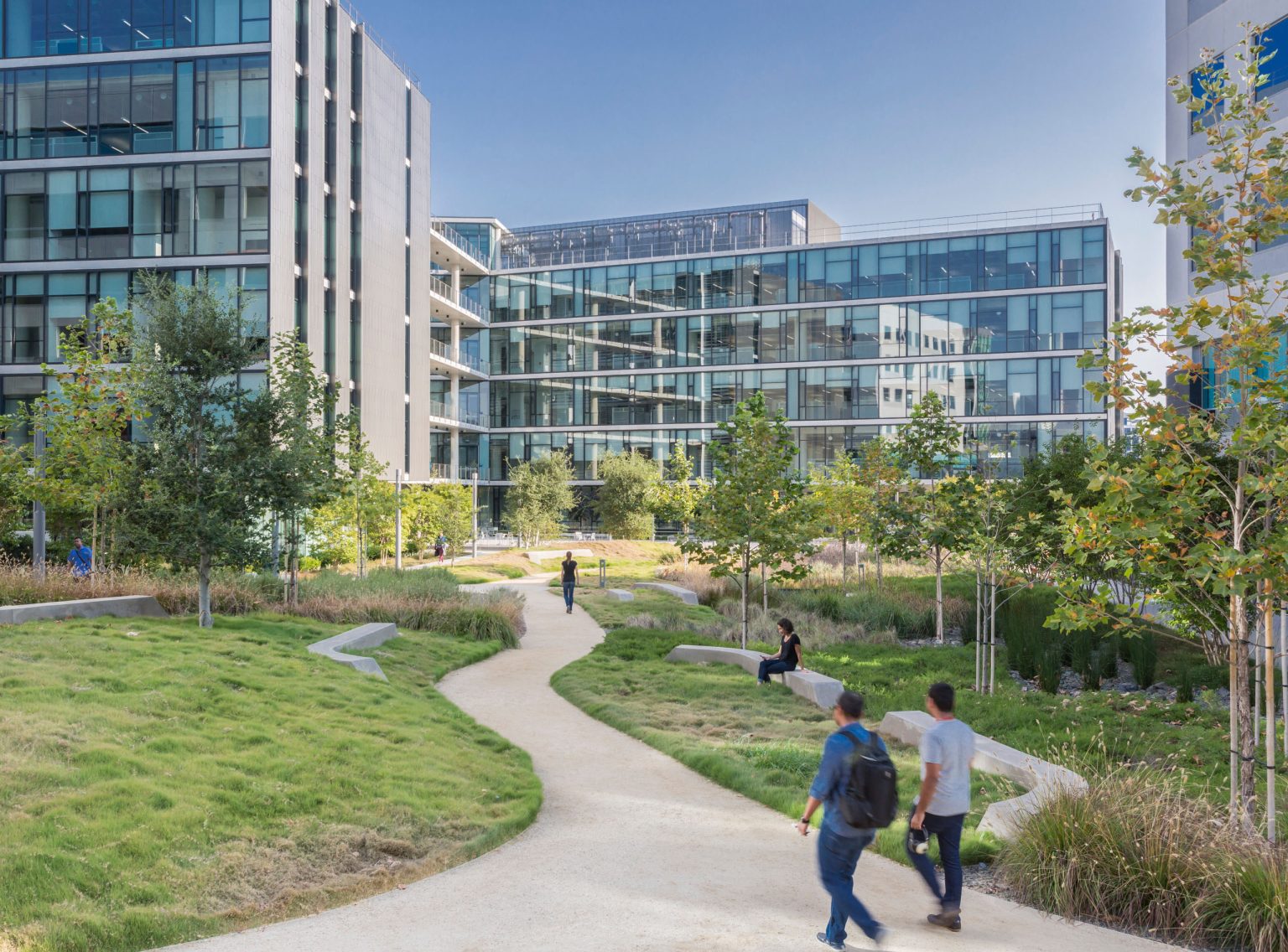 Research And Development Building Design Pacific Center Campus Development R&D Building – Landscape - BNIM