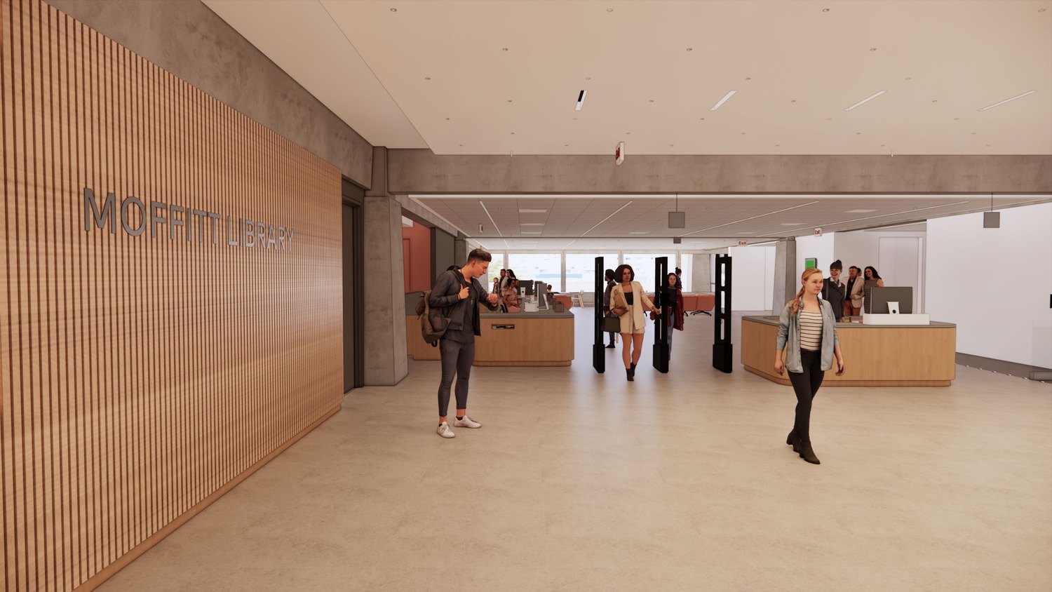 Moffitt Library Renovation