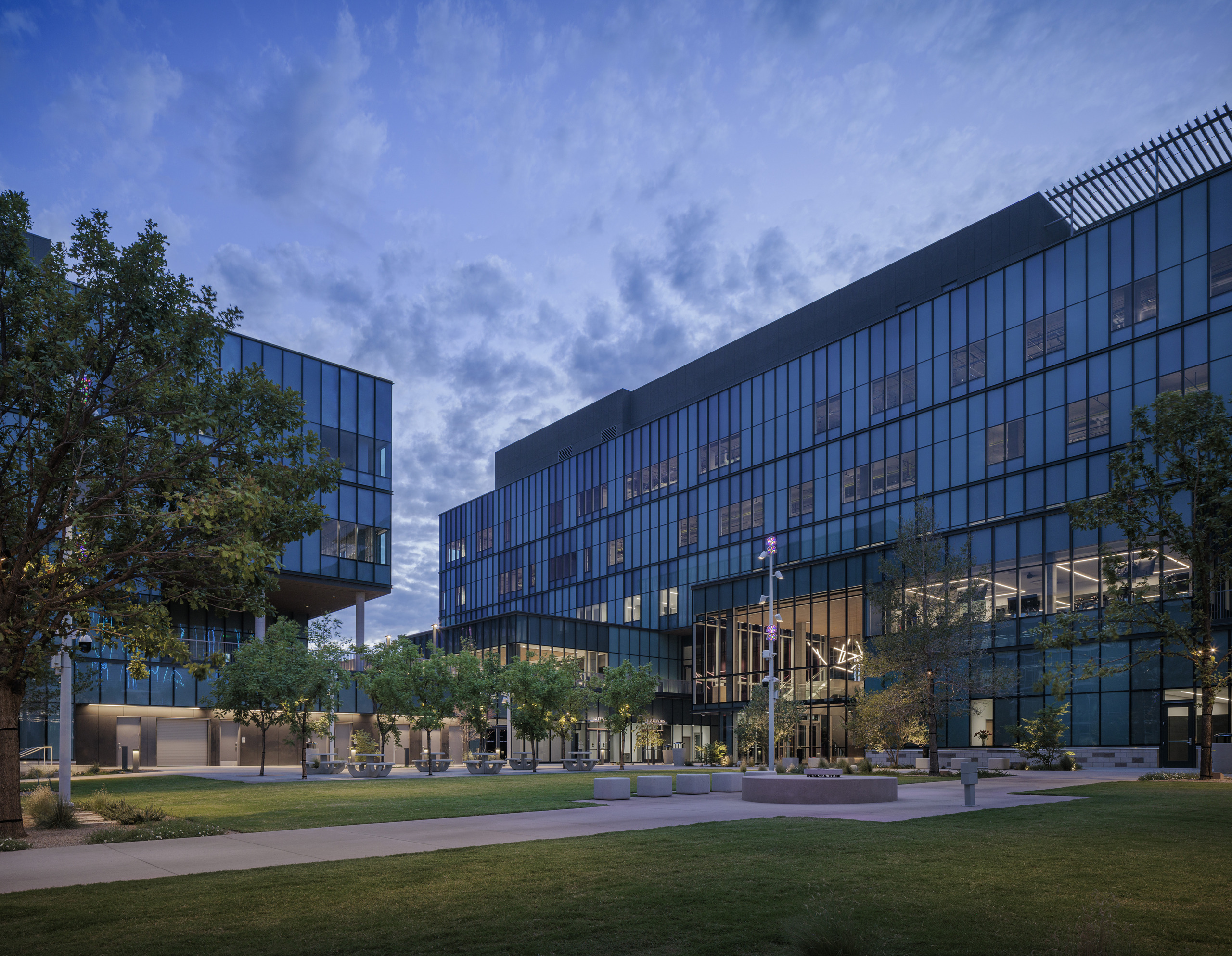 Las Vegas Downtown Civic Center Building and Plaza