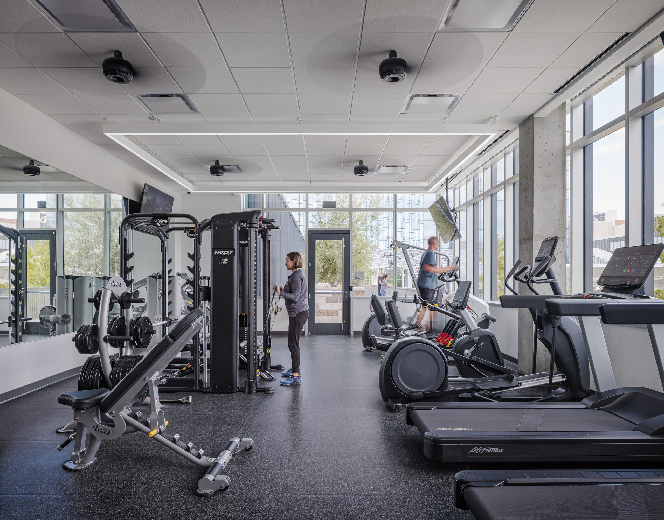 Las Vegas Downtown Civic Center Building and Plaza