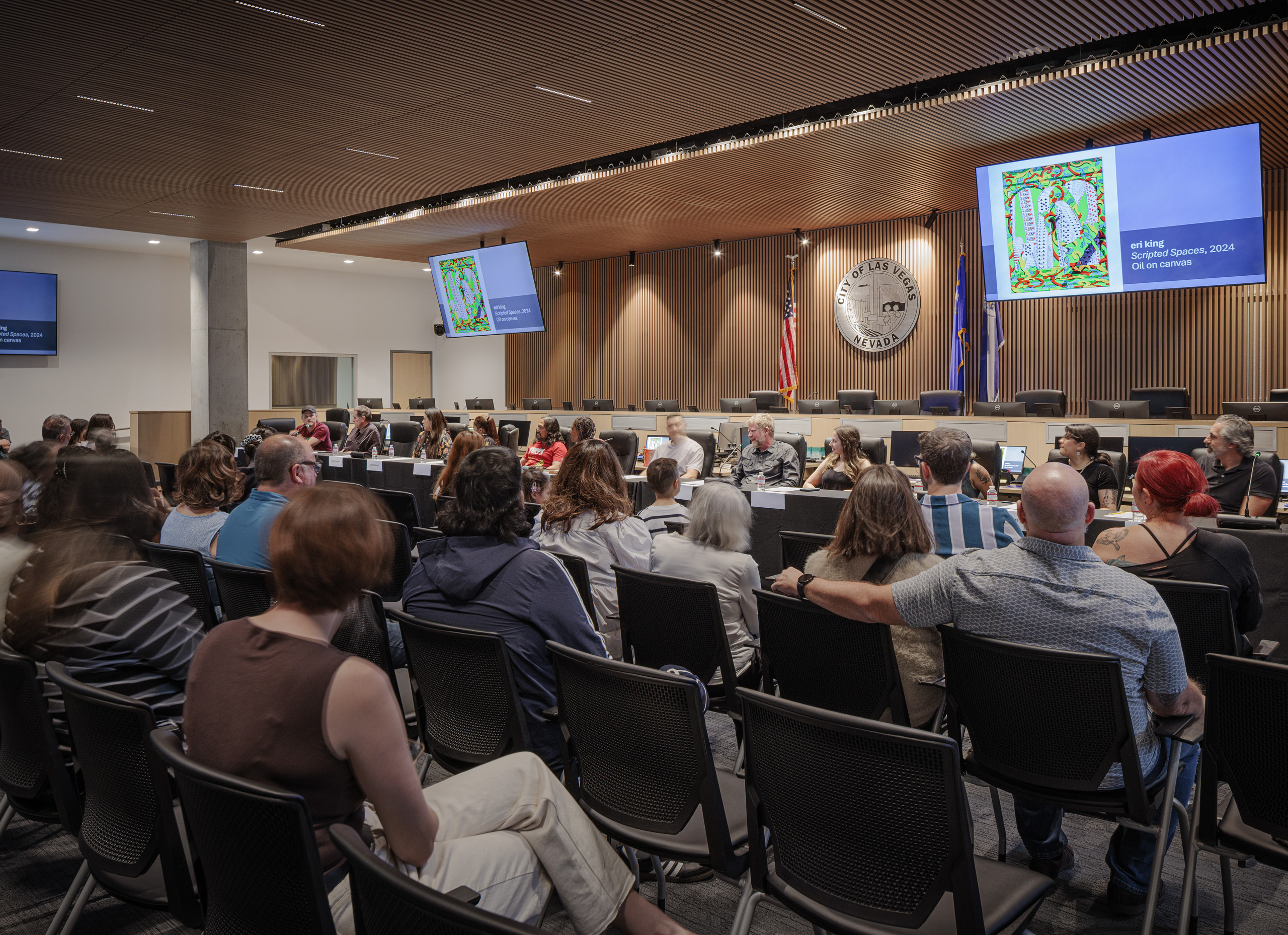 Las Vegas Downtown Civic Center Building and Plaza
