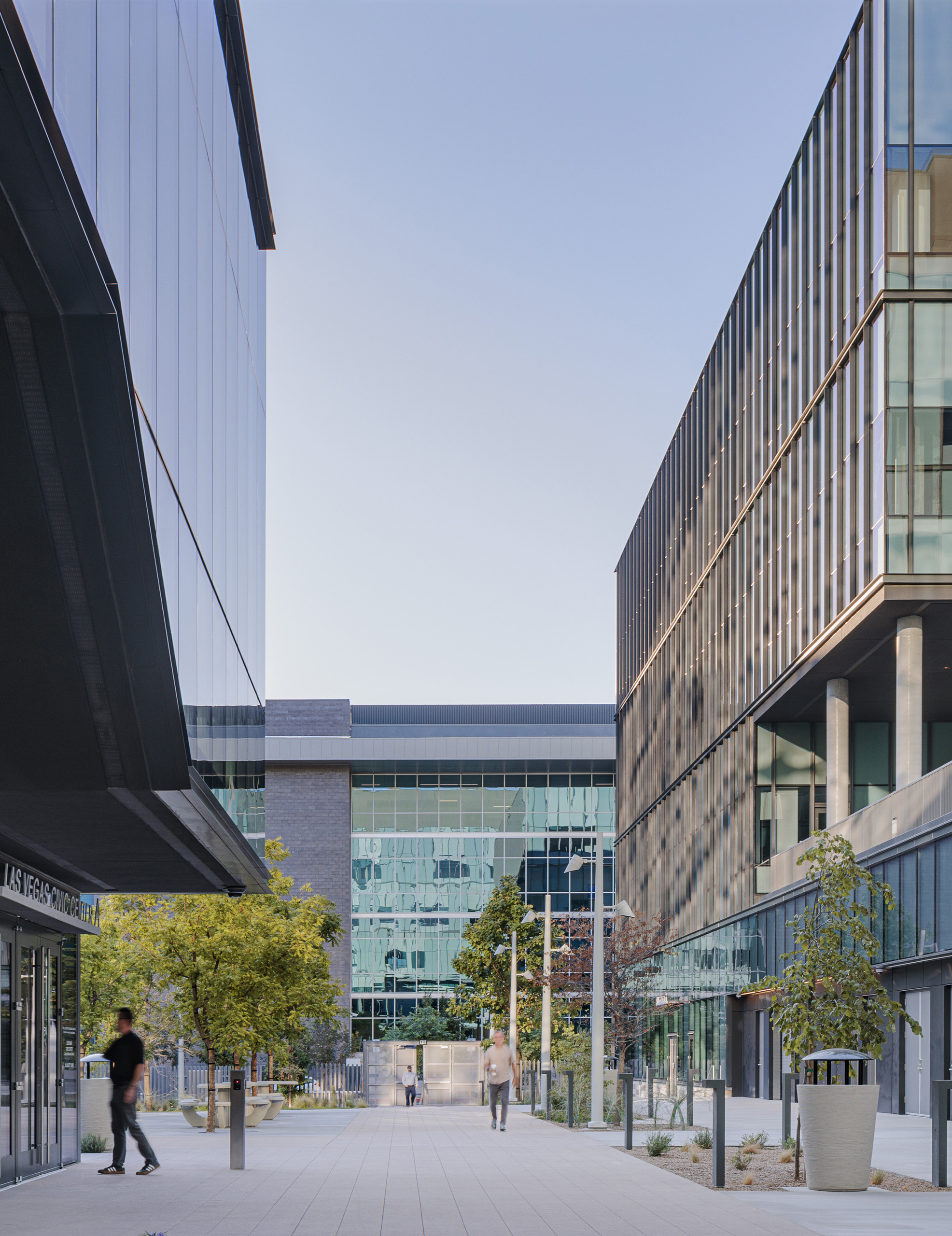 Las Vegas Downtown Civic Center Building and Plaza