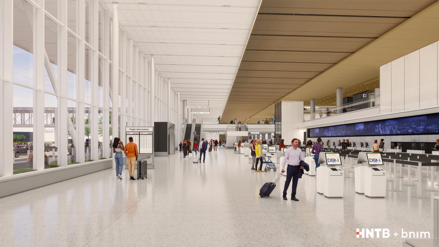 Des Moines International Airport Terminal Design - BNIM