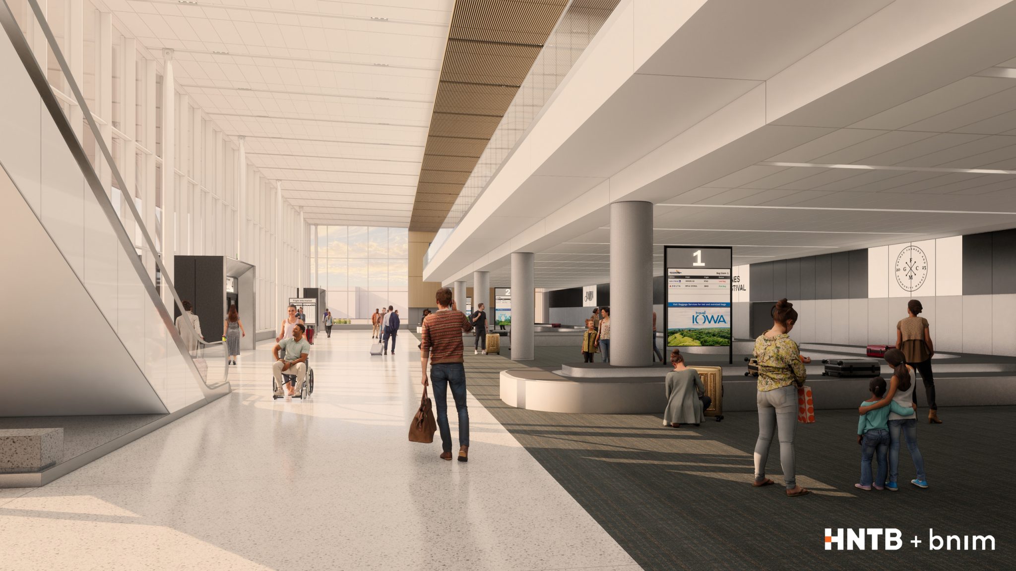 Des Moines International Airport Terminal Design - BNIM