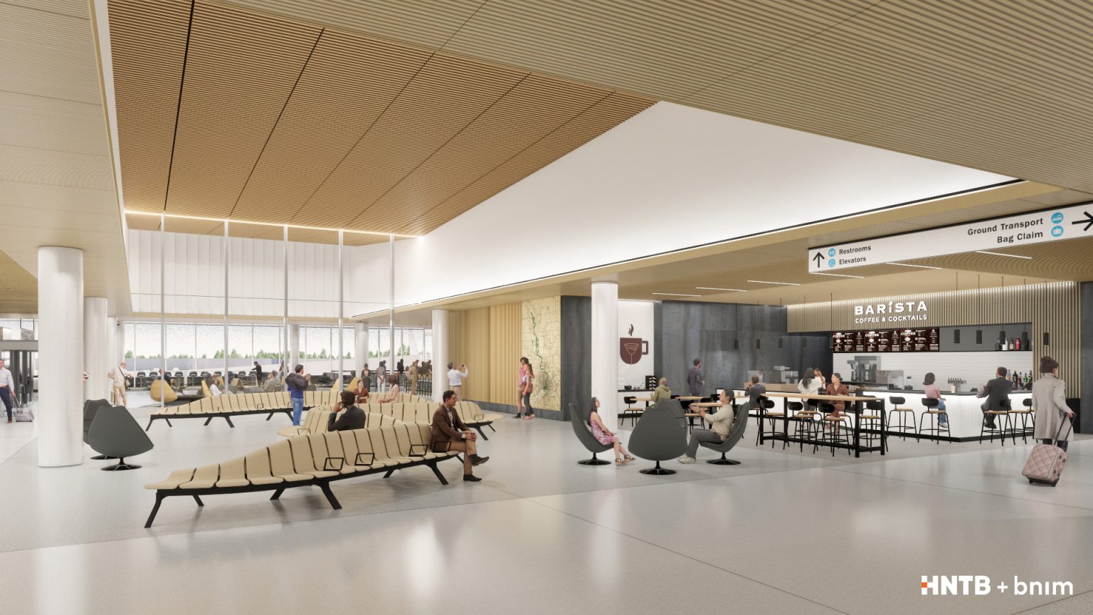Des Moines International Airport Terminal Design - BNIM