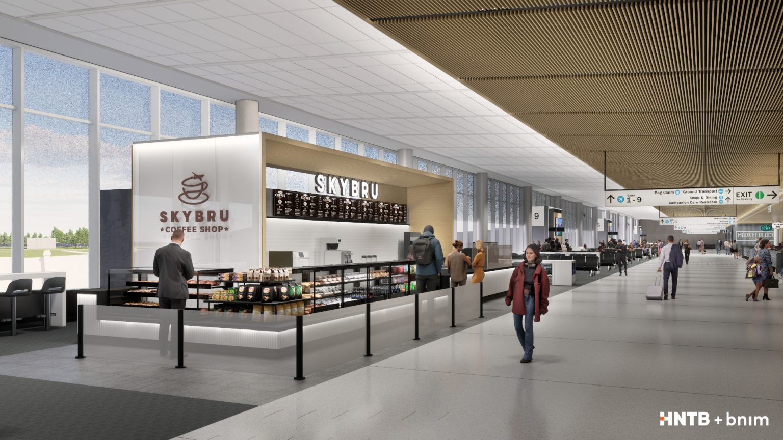Des Moines International Airport Terminal Design - BNIM