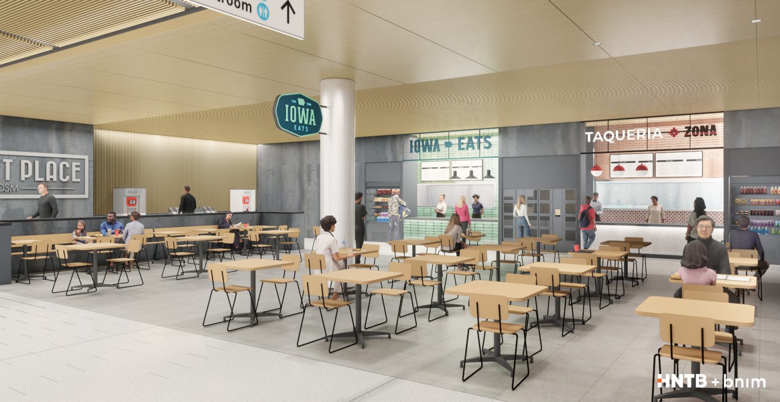 Des Moines International Airport Terminal Design - BNIM