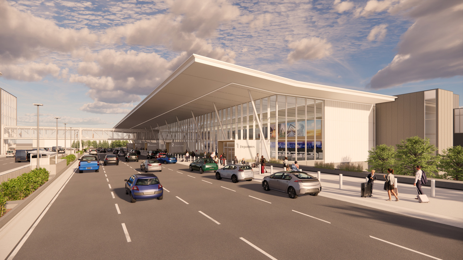 Des Moines International Airport New Terminal 