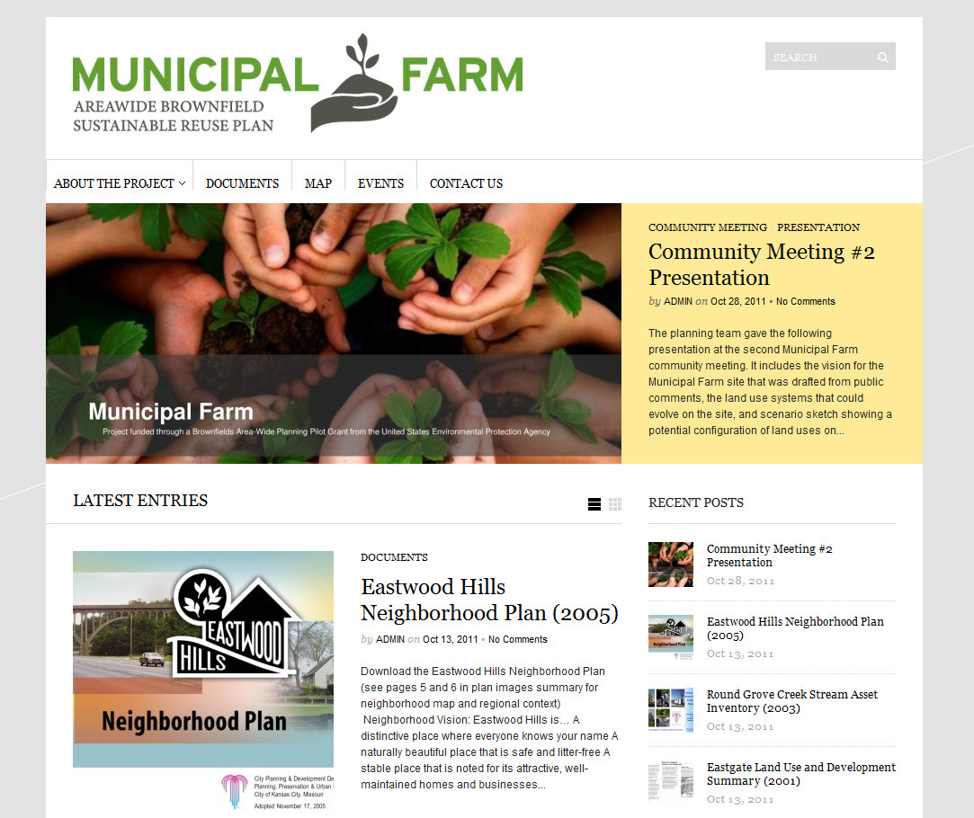 Municipal Farms Sustainable Reuse Plan
