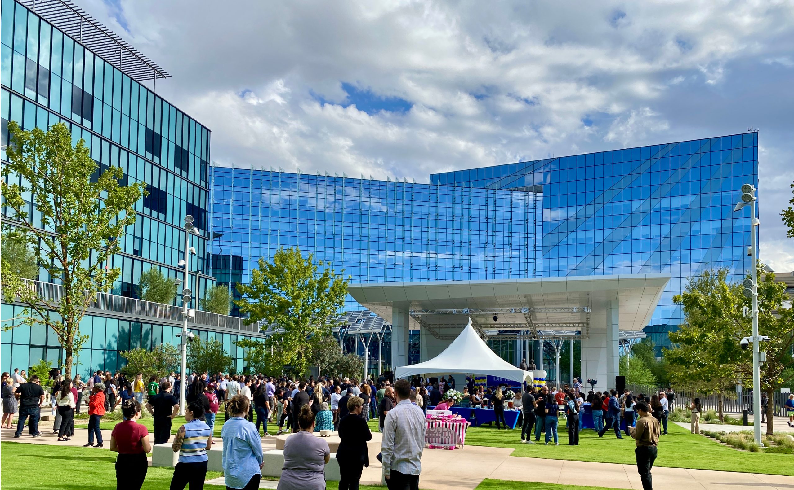 Las Vegas Civic Center Celebrates Opening with a Ribbon Cutting Ceremony