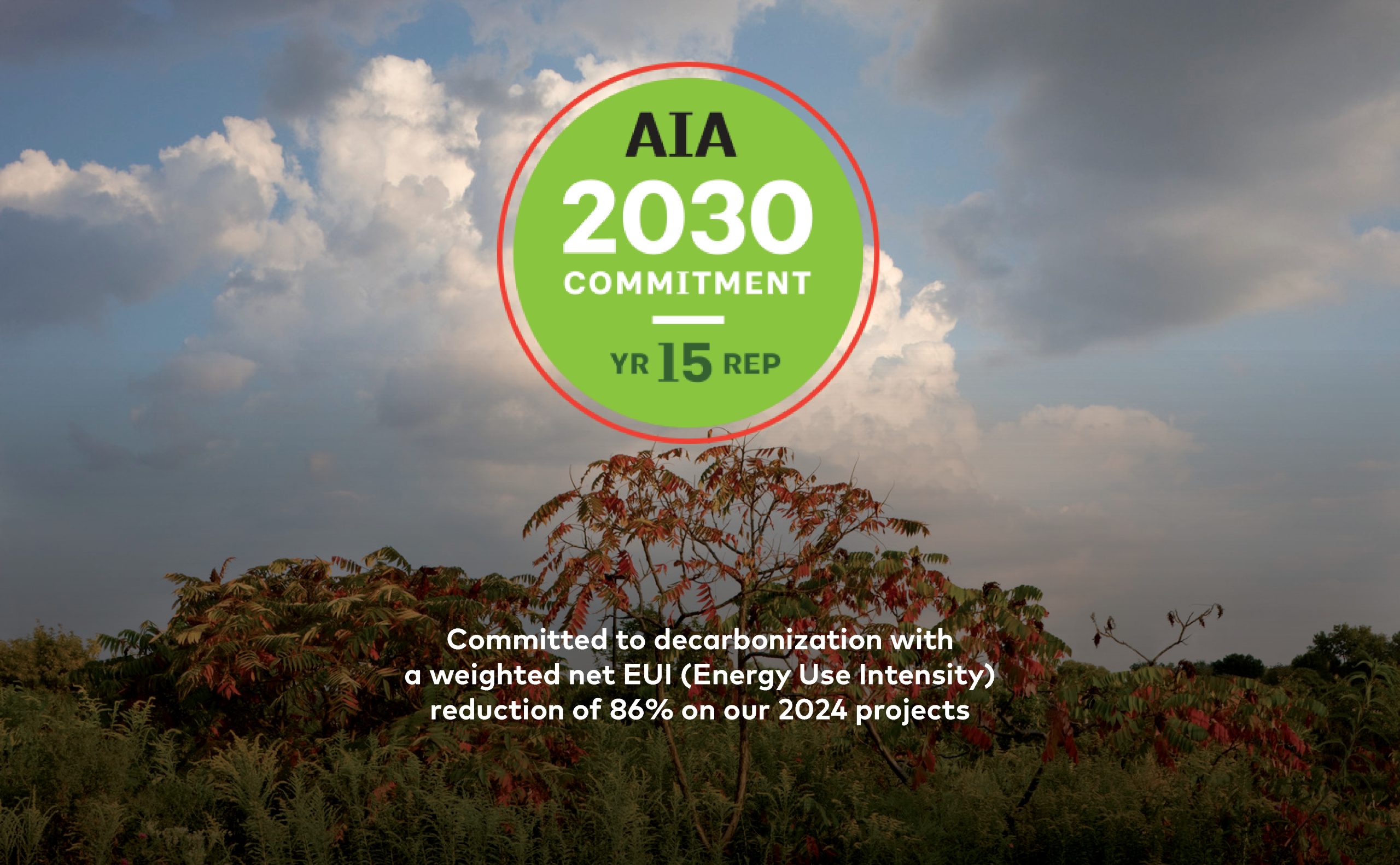 AIA 2030 Commitment By the Numbers Report: BNIM Achieves 86% pEUI Reduction for Second Consecutive Year