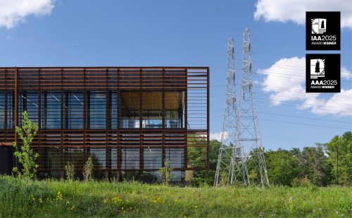 LifeServe Blood Center Headquarters honored with 2025 International Architecture Award and American Architecture Award