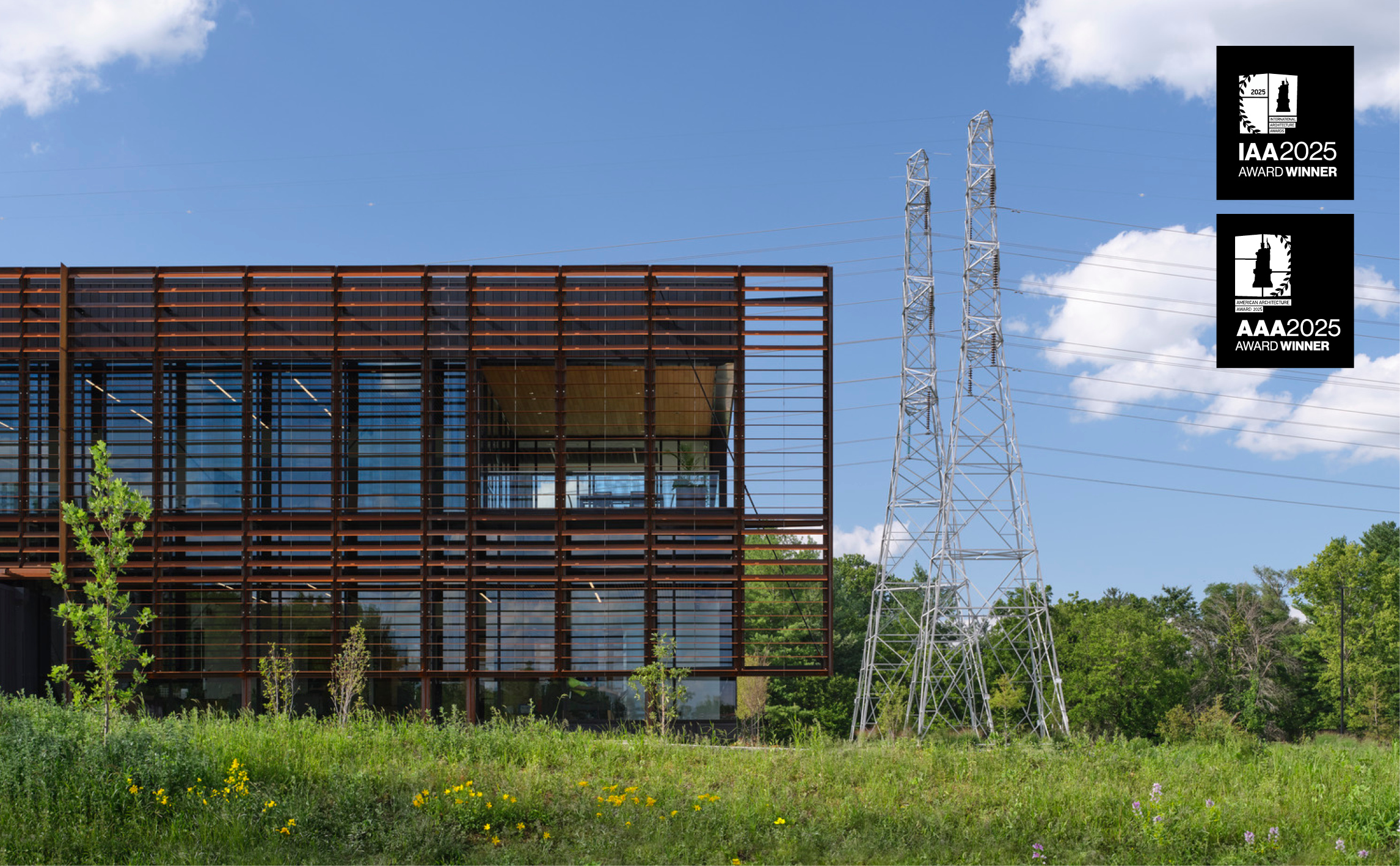 LifeServe Blood Center Headquarters honored with 2025 International Architecture Award and American Architecture Award