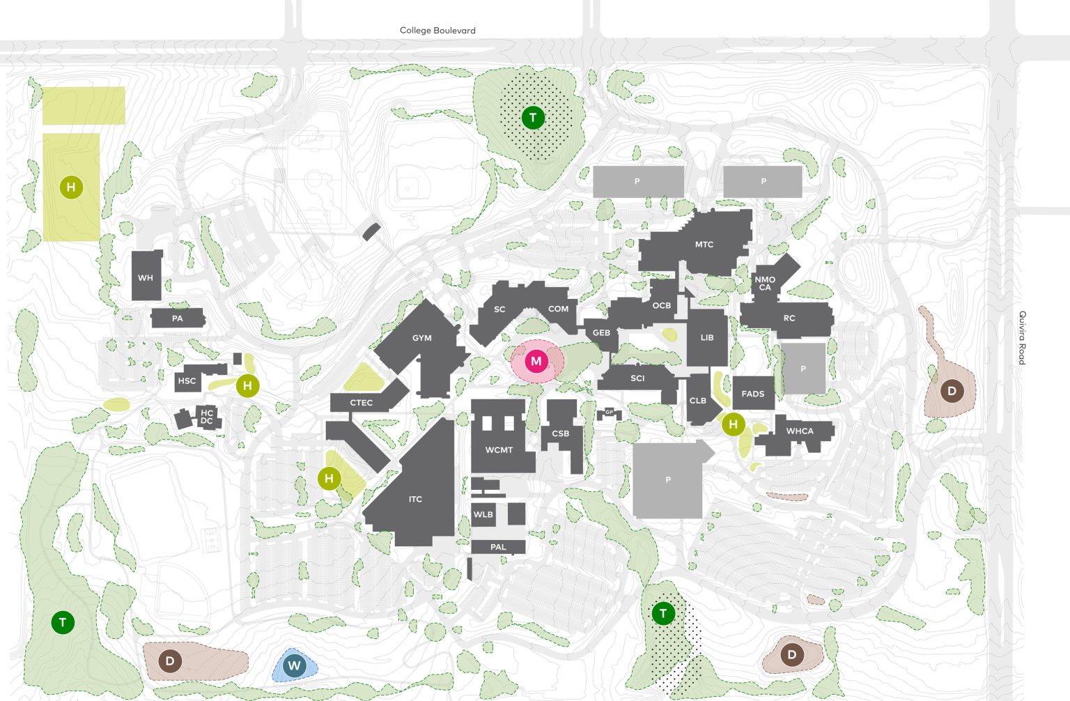 Jccmi Map Johnson County Community College Facilities Master Plan Update - BNIM