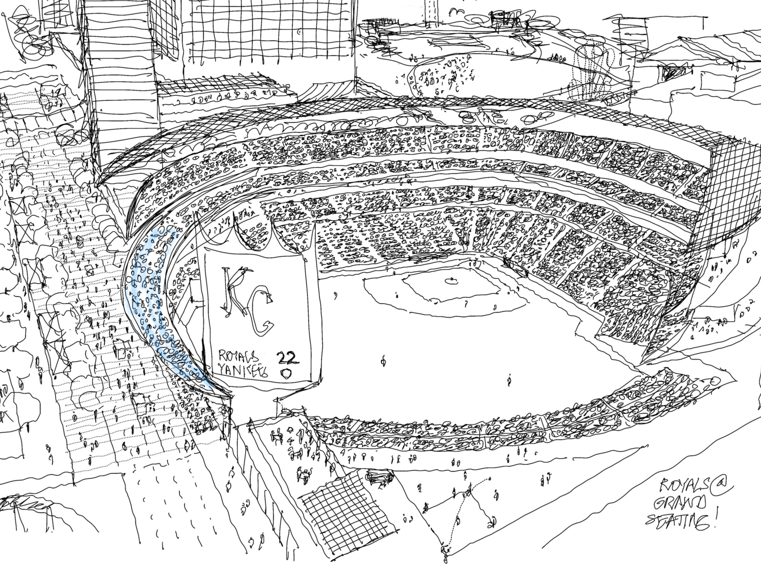 KC Royals in the Heart of the City